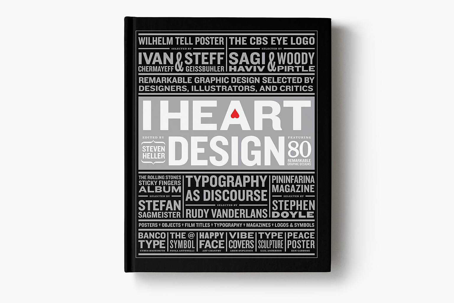 I Heart Design Book Cover Typography